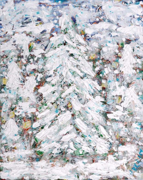 White Out, 20x16, Artist's Private Collection